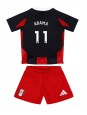 Fulham Adama Traore #11 Auswärts Trikotsatz für Kinder 2024-25 Kurzarm (+ Kurze Hosen)